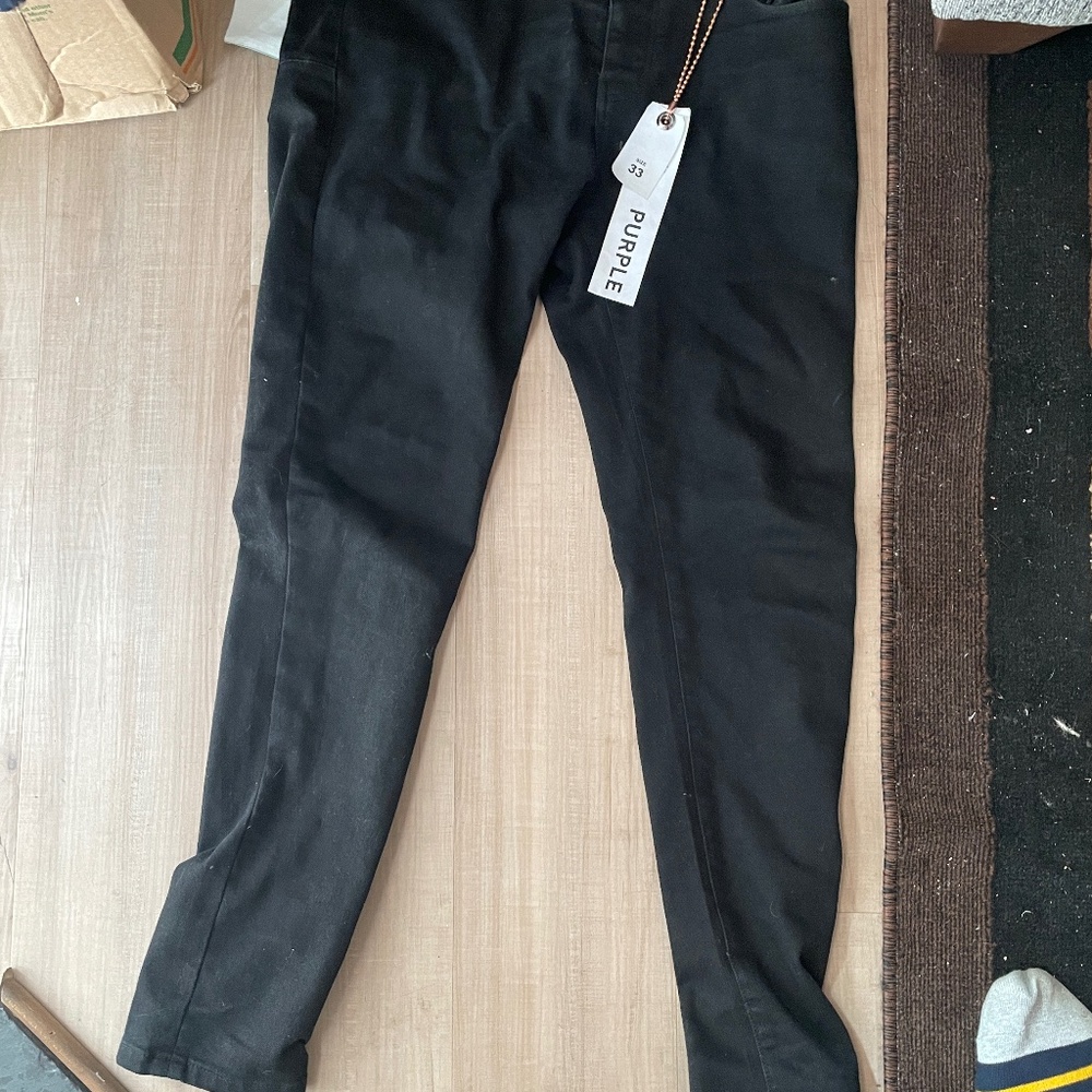 Purple jeans size 33